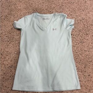 Under Armour Light Blue V-Neck T-Shirt